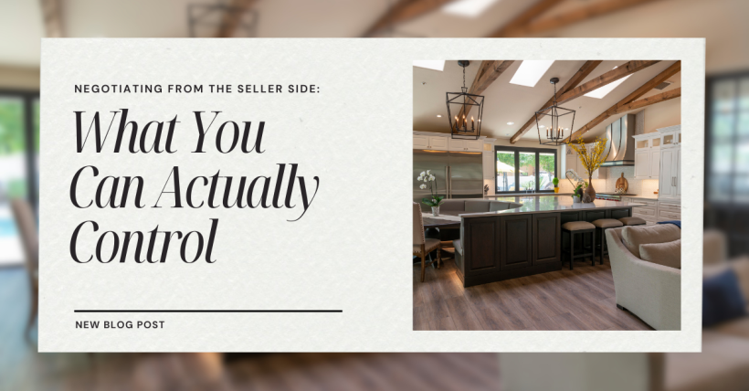 Negotiating from the Seller Side: What You Can Actually Control